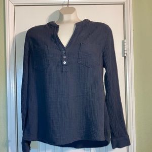 Mote Henley Gray Shirt - XL -NWOT